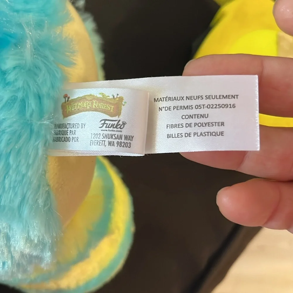 NWOT Funko Plush‎ with Yellow and Blue Accents - Picture 6 of 6